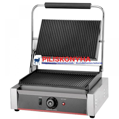 Kontakt grill panini 40 cm széles elektromos Ferrara-Forni