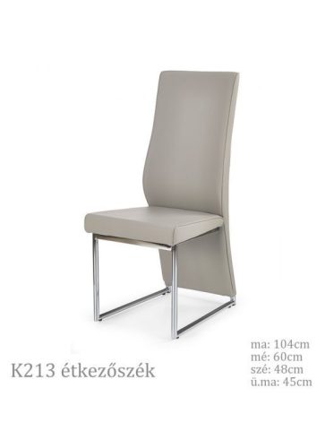 K213 cappuccino étkezőszék